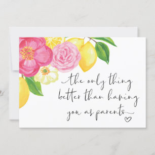 Cartão Gravidez Revela Surpresa Avó Estou Grávida