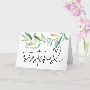 Cartão Gravidez Revele a tia Irmã Estar Grávida