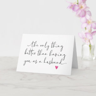 Cartão Gravidez Revele Pai de marido estar grávida Ca