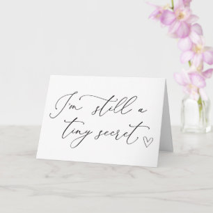 Cartão Gravidez Revele que os avós estão grávidos C