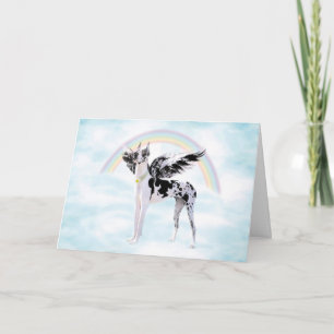 Cartão Great Dane Angel Harle