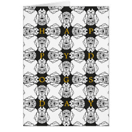 Cartão Great Dane Birthday