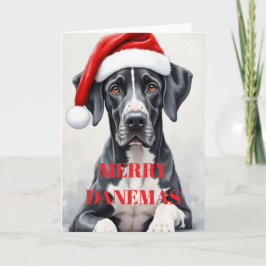 Cartão Great Dane CHRISTMAS CARD