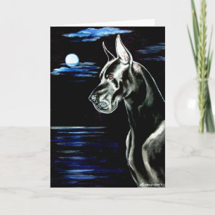 Cartão Great Dane Greeting Cards