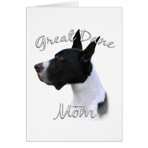 Cartão Great Dane (manta) Mãe 2