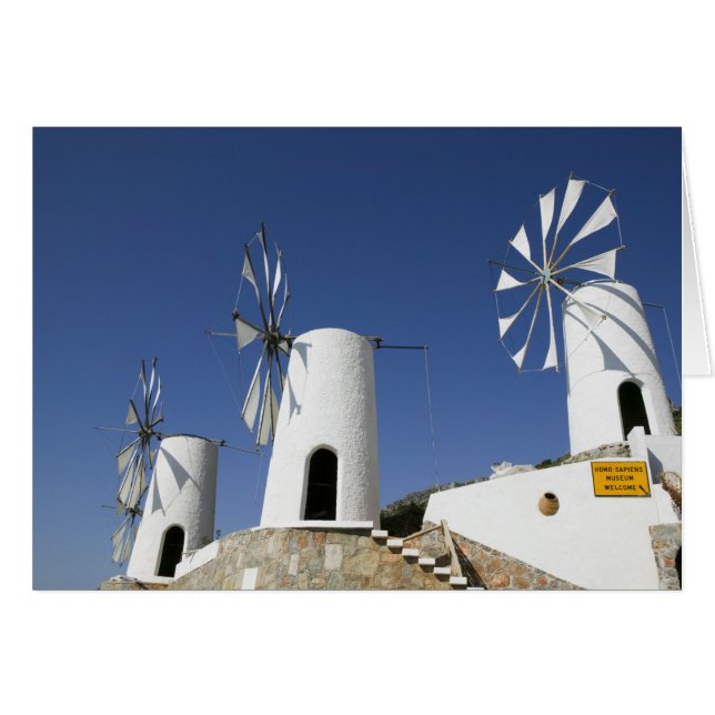 Cartão GRÉCIA, CRETE, Província de Iraklio, Ano Kera: (Frente Horizontal)