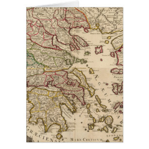 Cartão Grécia e Macedônia