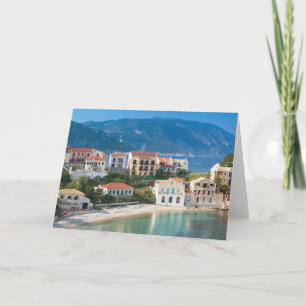 Cartão GRÉCIA, Ilhas Jônicas, KEFALONIA, Assos: 2