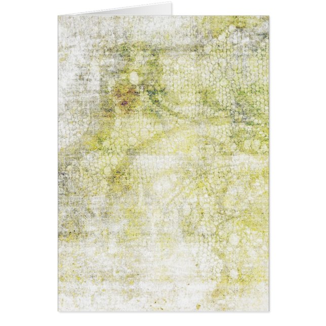 Cartão Green Lacy Abstrato (Frente)