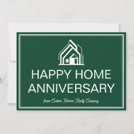 Cartão Green Real Estate Business Customized Marketing