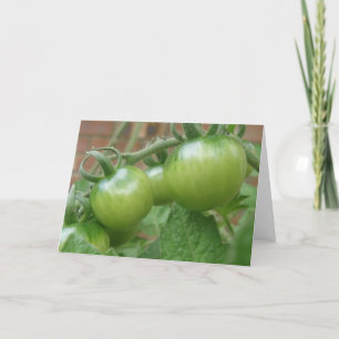 Cartão Green Tomatoes Greeting Card