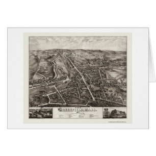 Cartão Greenfield, mapa panorâmico das MÃES - 1877
