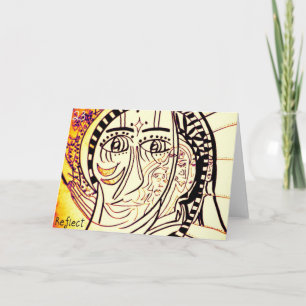 Cartão Greeting Card 23 Reflect