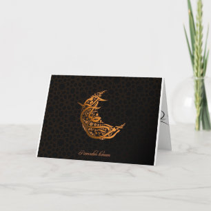 Cartão Greeting card in Ramadan