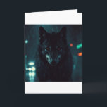 Cartão Greeting cards<br><div class="desc">This image was used by Author Selene Dacario to depict one of the werewolves in her debut novel The Betrayal</div>
