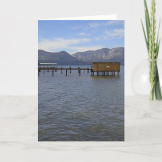 Cartão *Greeting da coleção sul de Lake Tahoe