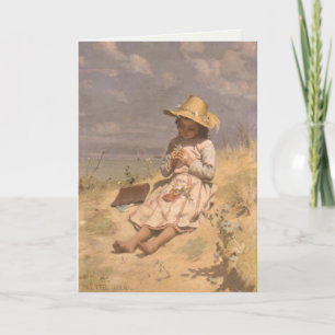 Cartão Greetingcard With Paul Peel Painting