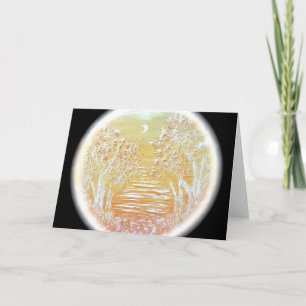 Cartão Greetings Card - "Midsummer Moonshine" By Arciemme