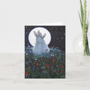 Cartão Greetings Card - Under the Moonlight