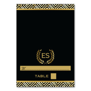 Cartão grego Dourado da escolta do casamento da