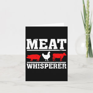Cartão Grelha - Churrasco De Carne Com Sabor Engraçado Pr