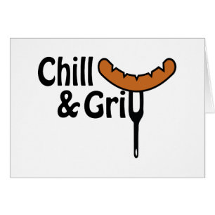 Cartão Grelhas Chill and