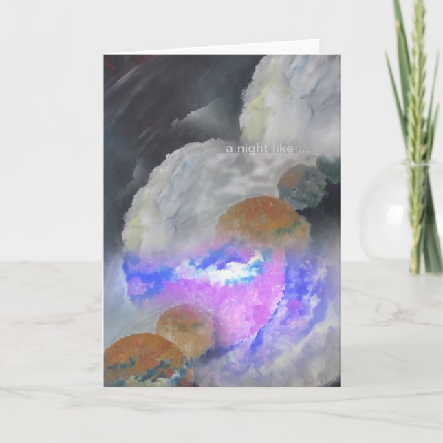 Cartão grenzenlos numa noite como esta_karte (Frente)