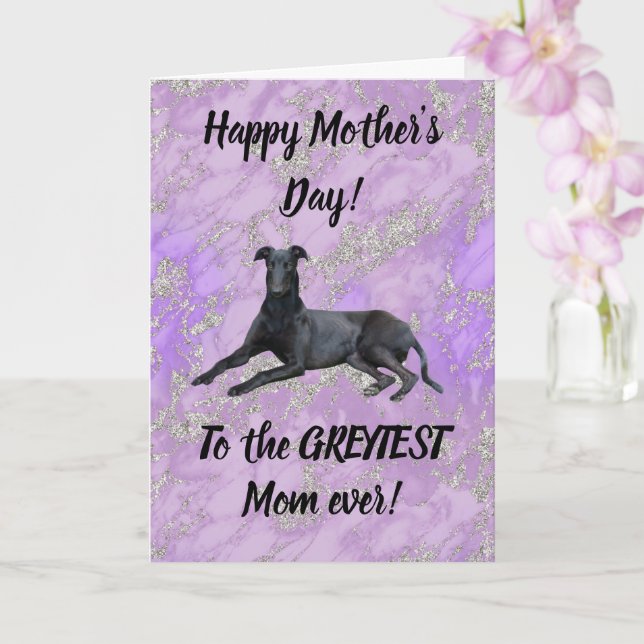 Cartão Greyhound Feliz Dia das Mães  (Orquídea)