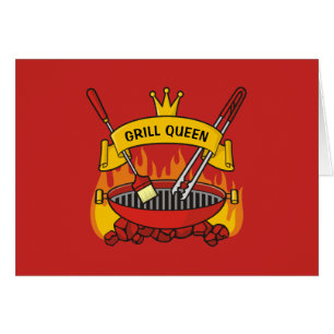 Cartão Grill Queen