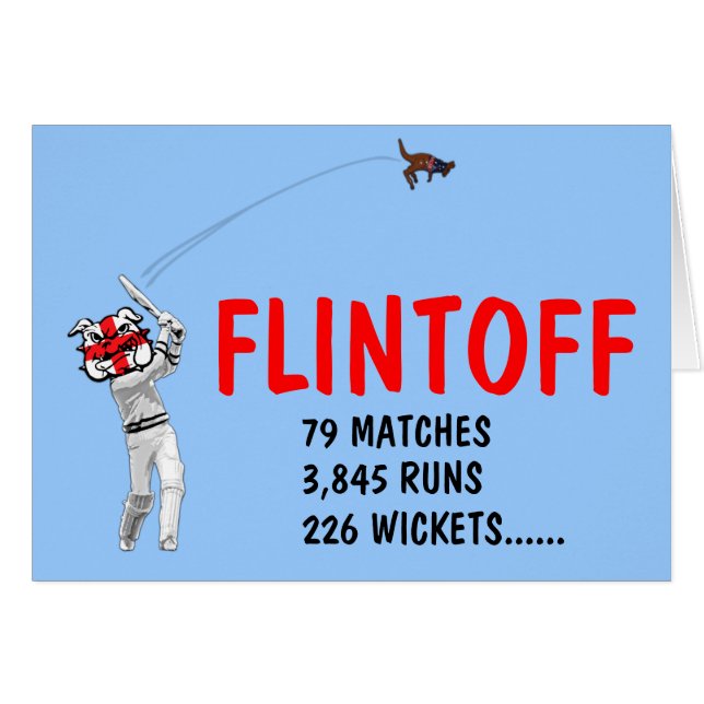 Cartão Grilo inglês engraçado (Frente Horizontal)