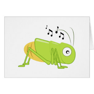 Cartão Grilo musical