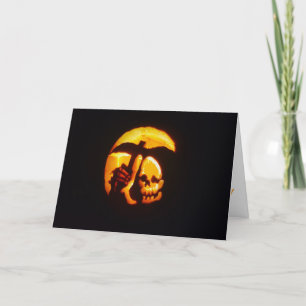 Cartão "Grim Reaper" - Hallowe'en Card