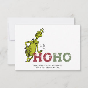Cartão Grinch   Ho Ho Ho