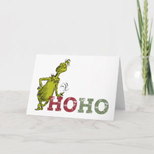 Cartão Grinch   Ho Ho Ho