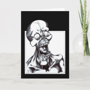 Cartão Grinning Ghoul
