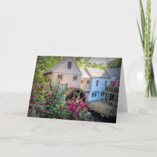 Cartão Grist Mill Plymouth, MÃES