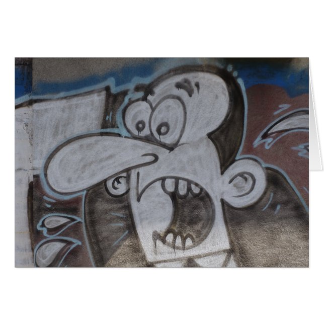 Cartão Gritando (Frente Horizontal)