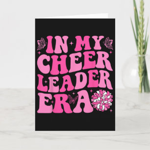 Cartão Groovy Na Minha Era De Líder De Torcida Cheerleadi