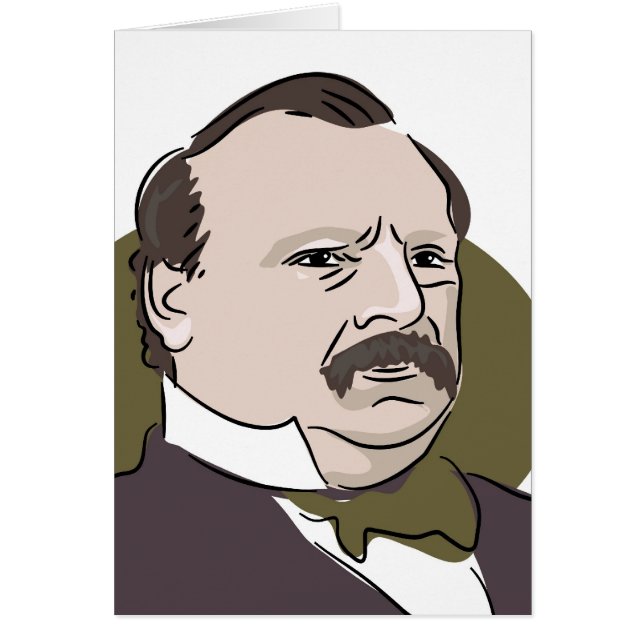 Cartão Grover Cleveland (Frente)
