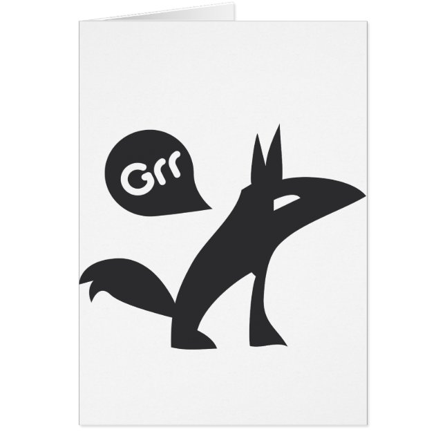 Cartão Grr Esprit Noir (Frente)