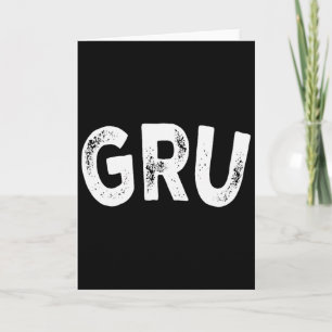 Cartão Gru 
