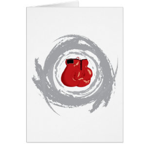 Cartão Grunge agradável da circular da caixa