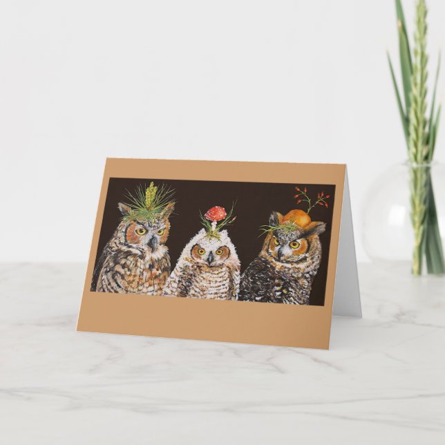 Cartão grupo coruja (Frente)