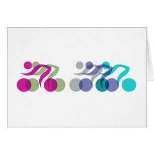 Cartão Grupo de Bikers