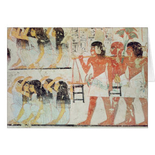 Cartão Grupo de choros no cortejo fúnebre