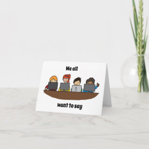 CARTÃO *GRUPO DIZ * FELIZ ANIVERSÁRIO PARA VOCÊ!