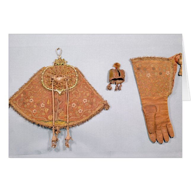 Cartão Grupo Hawking de malote, de luva e de capa, (Frente Horizontal)