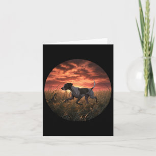Cartão Gsp Hunter German Shorthired Pointer Gsp Hunting