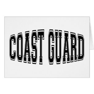Cartão guarda costeira
