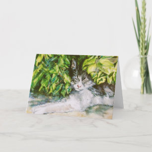 Cartão Guarda de Gatos